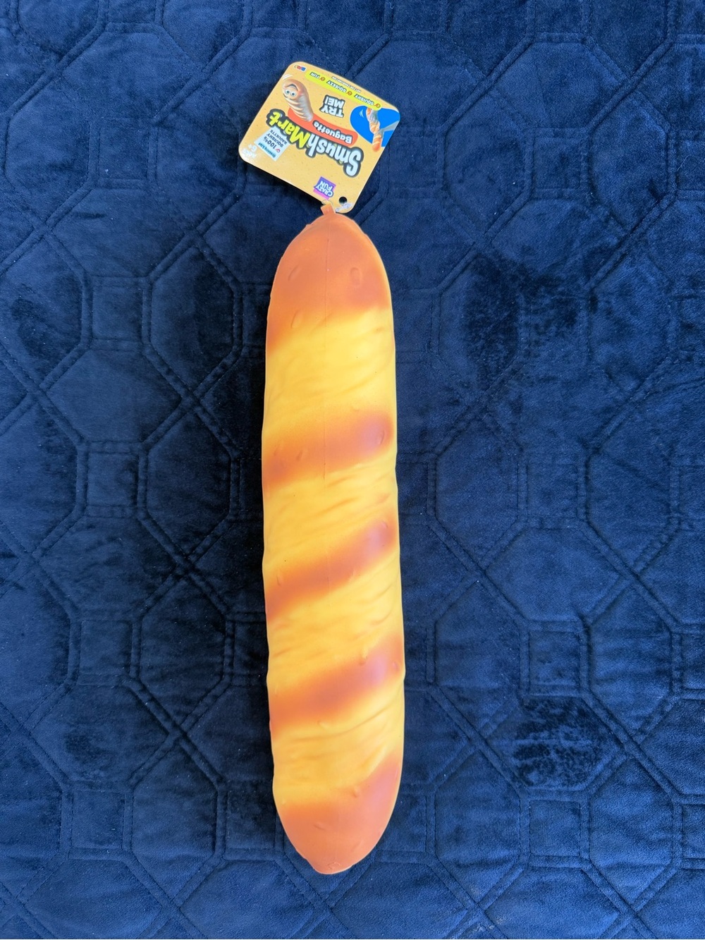 RARE Jumbo SquishyBakes Baguette Toy!